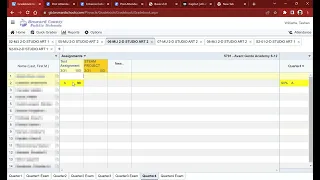 Navigating Pinnacle - Gradebook