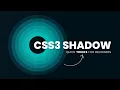 Quick CSS3 Shadow Effects Tutorial For Beginners CSS Effects