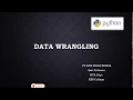 Data Wrangling Part 1