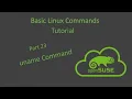 Ep 23 - Linux Unname Command