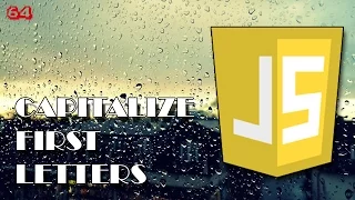 JAVASCRIPT How to capitalize string