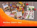 Buttons Galore Haul