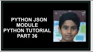 Python Json Formatting ordering the result Python Programming Python tutorial Part 36