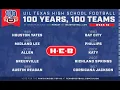 UIL 100 Week 10 Reveal of the Top 100 teams players and rivalries