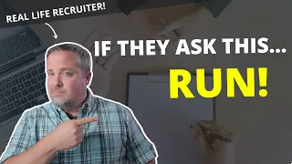 If Your Job Interviewer Asks You THIS BEWARE