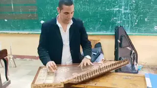 عزف على الة القانون   الاستاذ ماجد عسكر دندنها