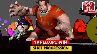 Vanellope Shot Progression Wreck It Ralph Hyrum Osmond 3DAnimationInternships