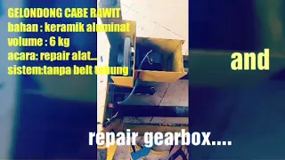 repairing my handmade 