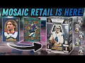 CHASING CASE HITS IN RETAIL 2025 Panini Mosaic Football Blaster Box Review