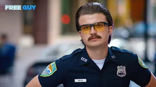Free Guy Blue Shirt Guy Clip