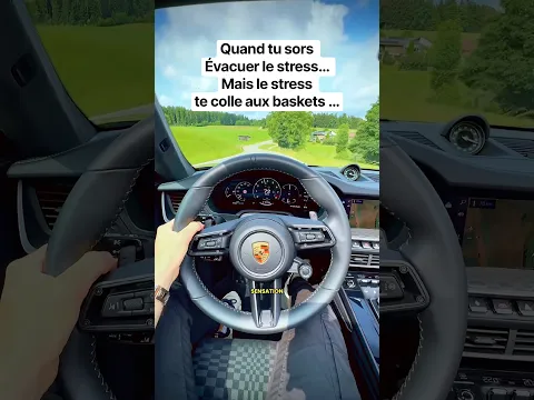Quand tu sors évacuer le stress mais que … 😩 #humour #voiture #911