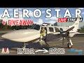 Download Lagu Livestream - A2A Simulations Aerostar +GIVEAWAY - IFR ENBR to ESSA Microsoft Flight Simulator 2024