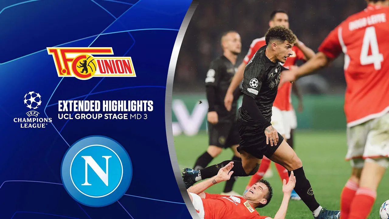 Union Berlin vs. Napoli: Extended Highlights | UCL Group Stage MD 3 | CBS Sports Golazo