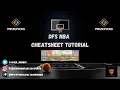 Jagerbombs DFS NBA Cheatsheet Tutorial