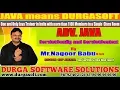 Adv Java ServletConfig by Nagoor Babu Sir