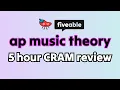 AP Music Theory 5 Hour CRAM - All Units Review