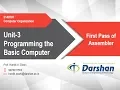 3 03 First Pass of Assembler