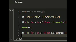 isnumeric vs isdigit in python