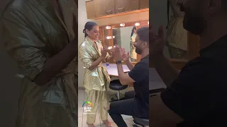 كارمن سليمان وزوجها من كواليس حفل Sold Out 