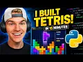 How YOU Can Program TETRIS in PYTHON in 15 Minutes