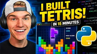 How YOU Can Program TETRIS in PYTHON in 15 Minutes