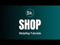 How to create your own Shop SKRIPT