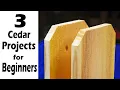 Lagu 3 DIY Cedar Projects That Look AMAZING (for Beginners)