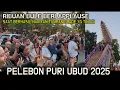 Download Lagu RIBUAN BULE APPLAUSE SAAT BERHASIL NAIKKAN TUMPANG BADE YANG TINGGI | PELEBON PURI UBUD 2025