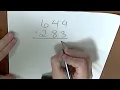 Addition Algorithm U S Standard Addition