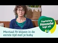 Download Lagu Psycholoog Hanneke Dongelmans: komst van baby is niet altijd blauwe of roze wolk