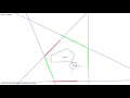 Separating Axis Theorem - A visualisation of a collision detection