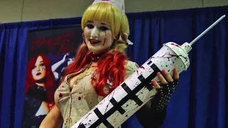 Nurse Harley Quinn Cosplay by Alexandria The Red
