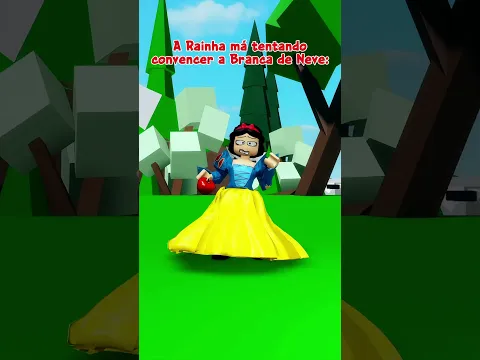 A rainha má convencendo a Branca de neve #Madugames #roblox #brookhaven ib:@carlinharoblox