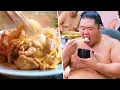 Download Lagu Late-Night Sumo Meal🌙🍲 MAPO Eggplant × Dry Curry Explosion🍆🍛🔥