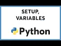 Python for Beginners Local Setup Variables Python Full Course Python For Beginners In Telugu