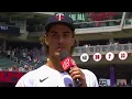 Joe Ryan takes charge mic after 1st Twins shutout in 5 years