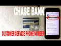 Chase Customer Service Contact Number