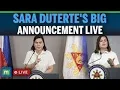 Sara Duterte LIVE:Sara Duterte Senate Address | Sara Duterte's Power Play: Is Marcos Losing Control?