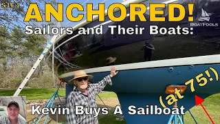 The Sweet Ericson 28+ Sailboat! Kevin, at 75 years old, buys his first boat. She’s ACES! Full Tour!