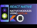 React Native Native Module Android Kotlin