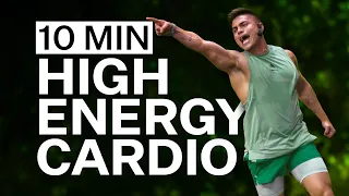 10 Min High Energy Cardio Workout (All Levels) | BODYATTACK