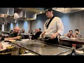 Hibachi Cooking At Ichiban Holmdel Japanese Restaurant Holmdel NJ USA 4K Resolution