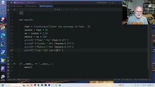 Python Distance Converter Project Beginner-Friendly