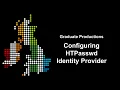 Graduate Series Configuring an HTPasswd identity provider on OpenShift