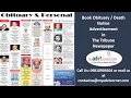 The Tribune Obituary Ads Myadvtcorner