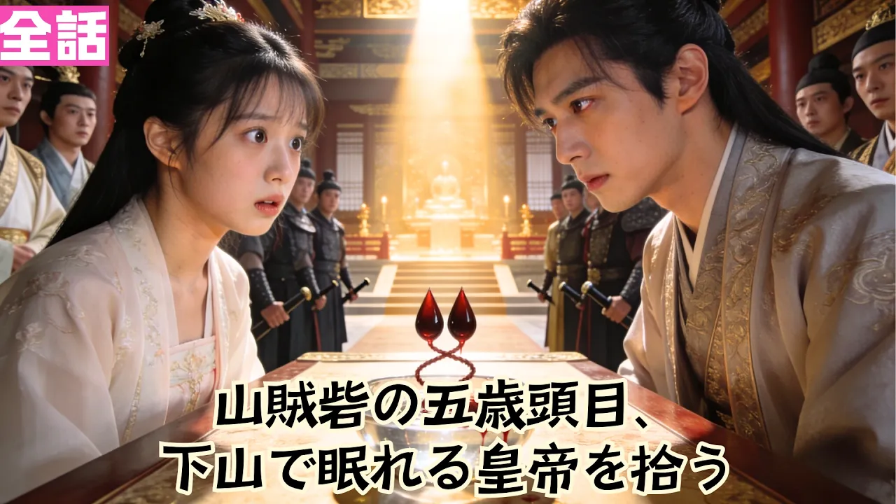 【日本語吹き替え】山賊砦の五歳頭目、下山で眠れる皇帝を拾う#短編ドラマ#minidrama #短編ドラマ#日本語吹き替え #中国ドラマ poster