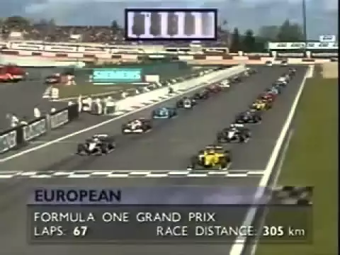 Download MP3 F1 Nurburgring 1999 - Start Light Incident