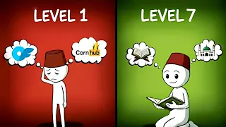 7 level of being a true muslim 99 6 stuck at level 3 