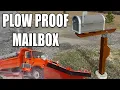 Build a Snowplow Proof Mailbox Post Easy DIY