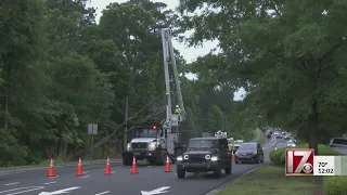 Power outages across Durham